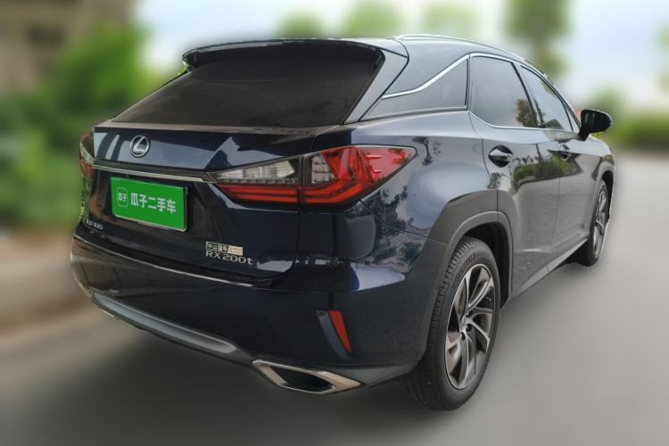 Used Lexus RX 2016 300 4x4 Elegant Edition China V-standard Rear Right 45 Deg