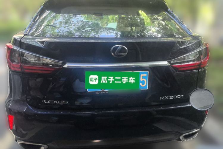 Used Lexus RX 2016 300 Two-Wheel Drive Comfort Edition China V Standard Rear