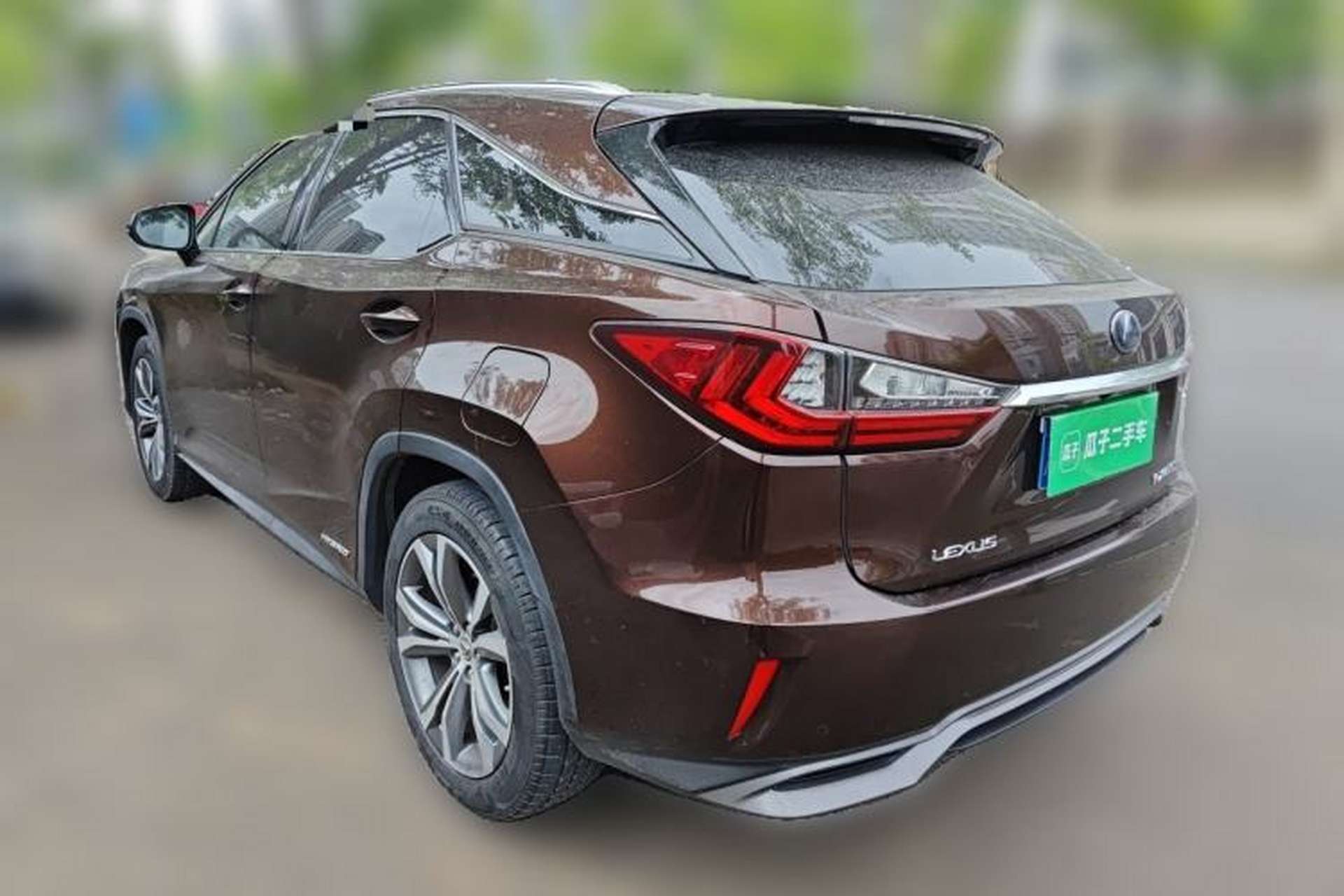 Used Lexus RX 2016 450h Four-Wheel Drive Luxury Edition Rear Left 45 Deg