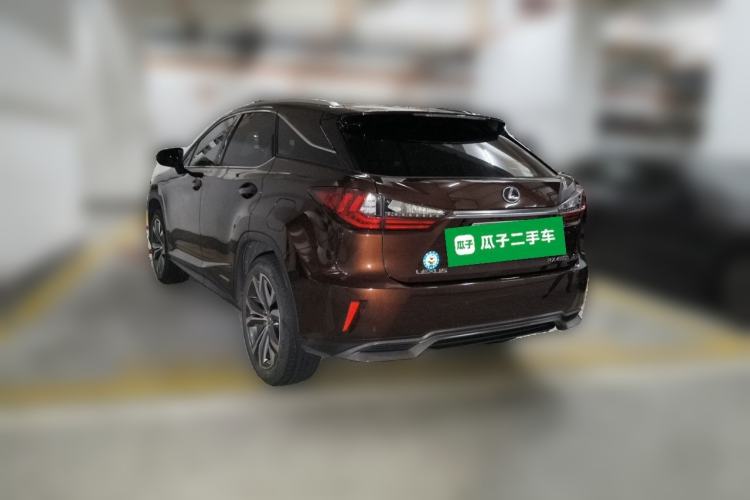 Used Lexus RX 2016 450h Four-Wheel Drive Elegant Edition Rear Left 45 Deg