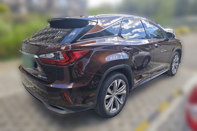 Used Lexus RX 2016 450h Four-Wheel Drive Premium Edition Rear Right 45 Deg