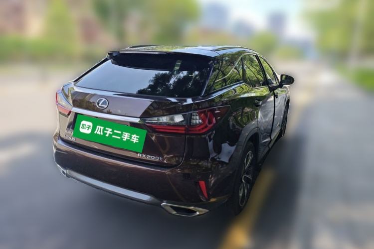 Used Lexus RX 2016 300 4x4 Elegant Edition China V-standard Rear Right 45 Deg