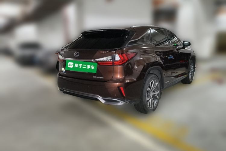 Used Lexus RX 2016 450h Four-Wheel Drive Elegant Edition Rear Right 45 Deg