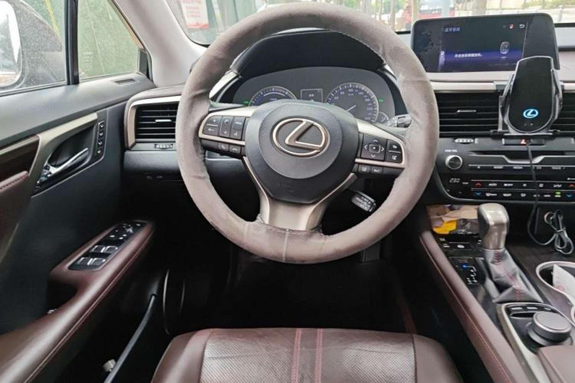 Used Lexus RX 2016 450h Four-Wheel Drive Luxury Edition Steering Wheel