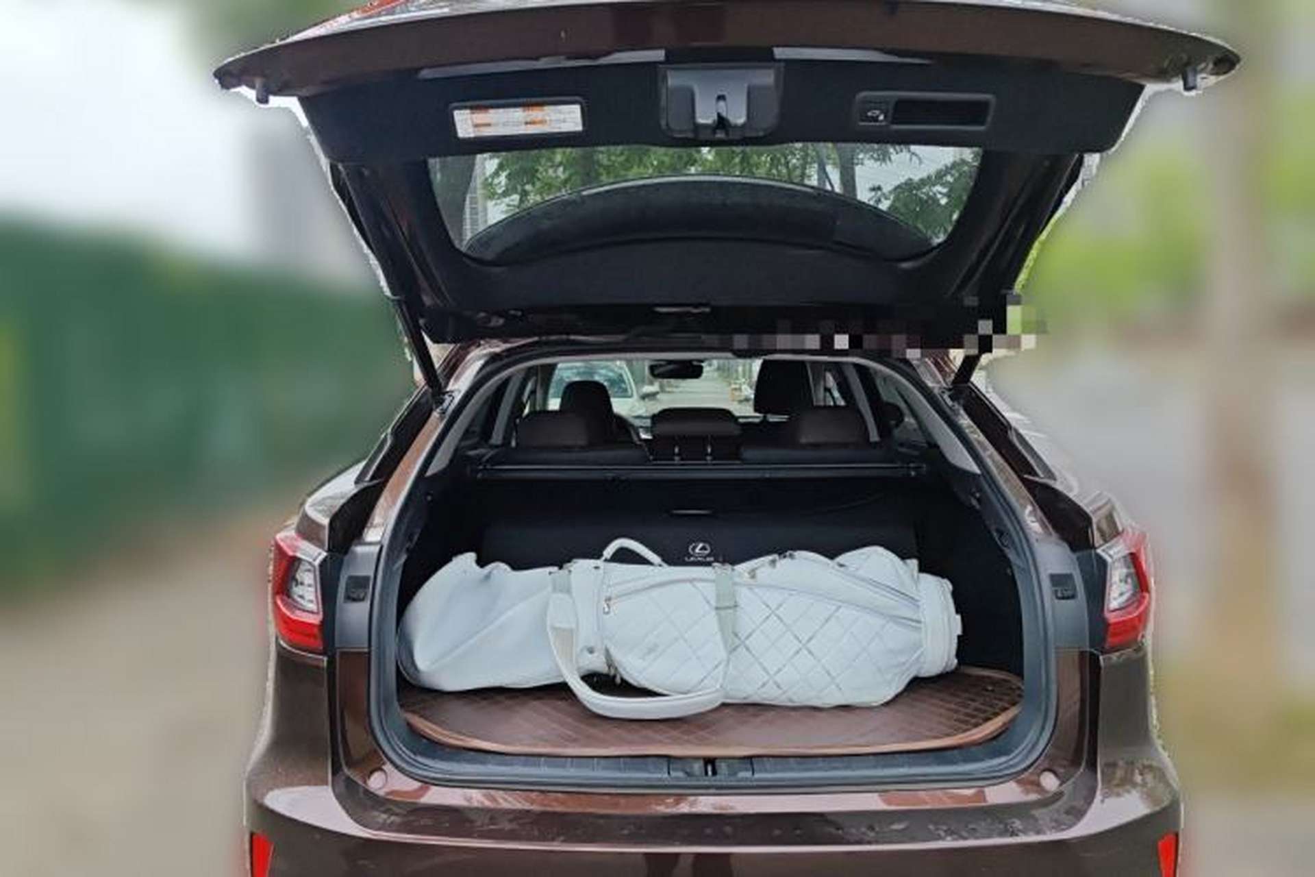 Used Lexus RX 2016 450h Four-Wheel Drive Luxury Edition Trunk