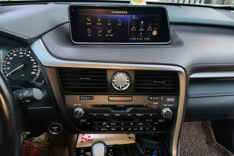 Used Lexus RX 2016 450h Four-Wheel Drive Premium Edition Audio And AC Panel