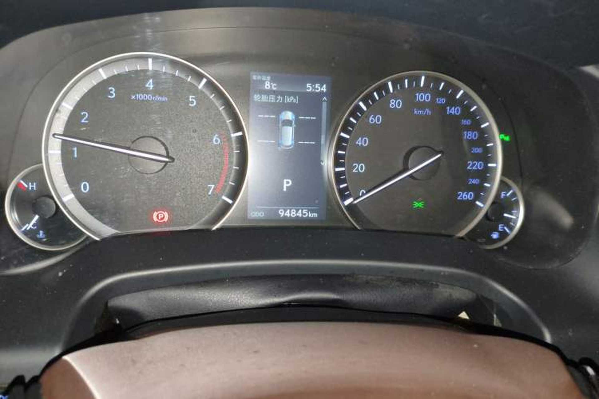 Used Lexus RX 2016 300 4x4 Elegant Edition China V-standard Odometer Close Up