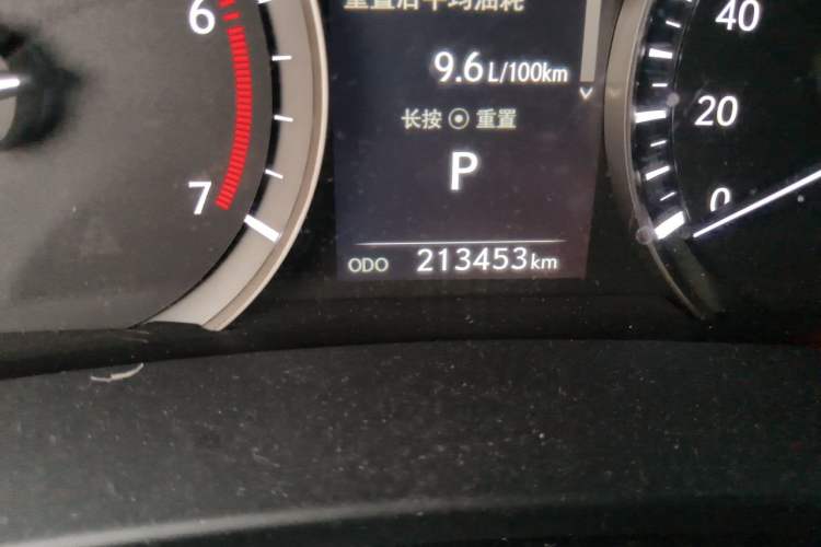 Used Lexus RX 2016 300 4x4 Elegant Edition China V-standard Odometer Close Up