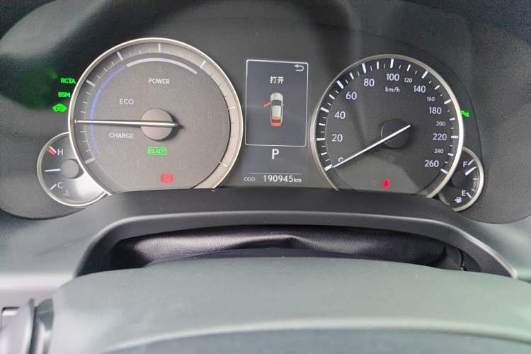 Used Lexus RX 2016 450h Four-Wheel Drive Elegant Edition Odometer Close Up
