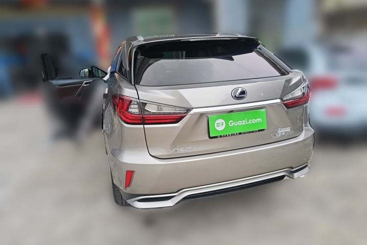 Used Lexus RX 2016 450h Four-Wheel Drive Elegant Edition Rear Left 45 Deg