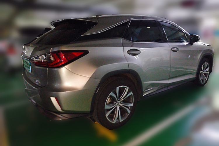Used Lexus RX 2016 450h Four-Wheel Drive Elegant Edition Rear Right 45 Deg