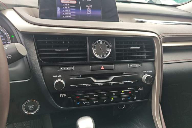 Used Lexus RX 2016 300 4x4 Elegant Edition China VI Audio And AC Panel
