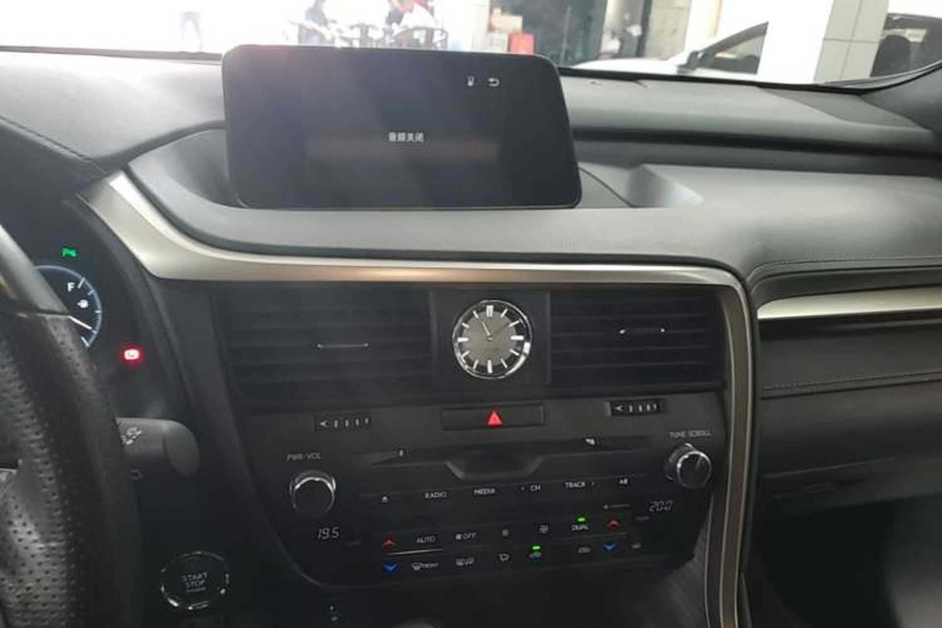 Used Lexus RX 2016 300 4x4 F SPORT Version China V Standard Audio And AC Panel