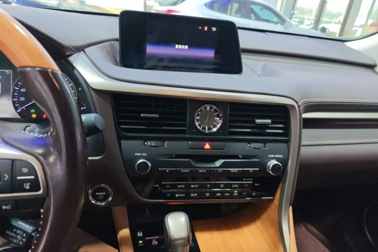 Used Lexus RX 2016 450h Four-Wheel Drive Luxury Edition Audio And AC Panel