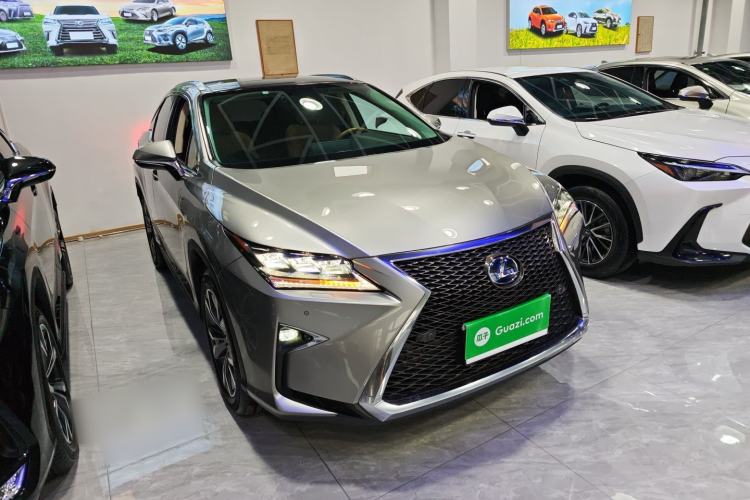 Used Lexus RX 2016 450h Four-Wheel Drive Luxury Edition Front Right 45 Deg