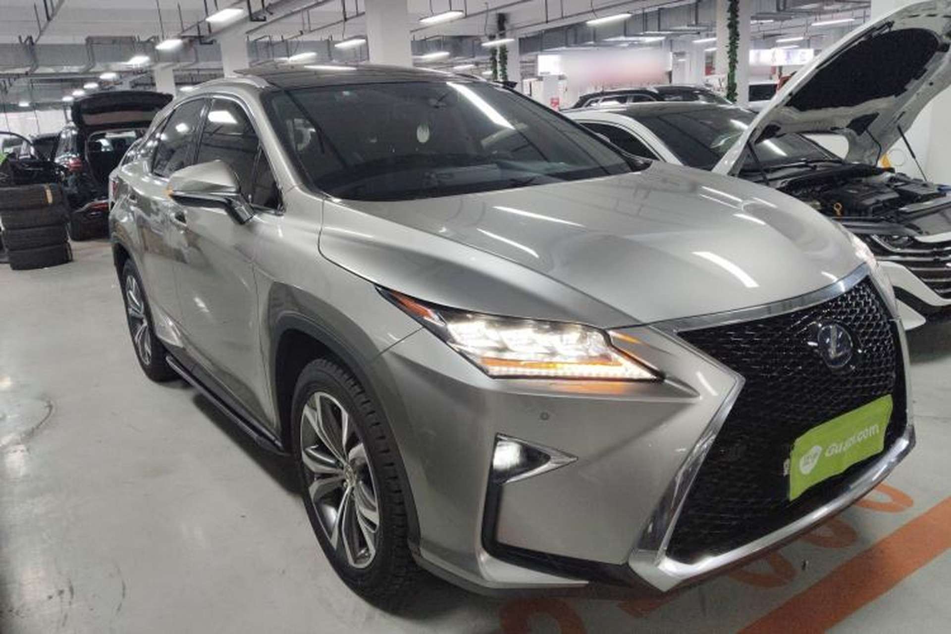 Used Lexus RX 2016 450h Four-Wheel Drive Luxury Edition Front Right 45 Deg