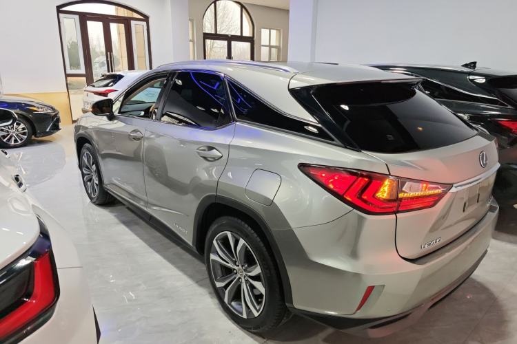 Used Lexus RX 2016 450h Four-Wheel Drive Luxury Edition Rear Left 45 Deg