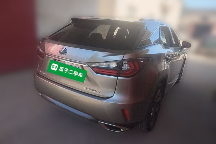 Used Lexus RX 2016 300 4x4 Elegant Edition China V-standard Rear Right 45 Deg