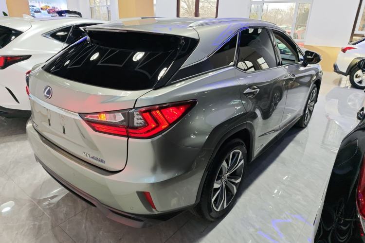 Used Lexus RX 2016 450h Four-Wheel Drive Luxury Edition Rear Right 45 Deg