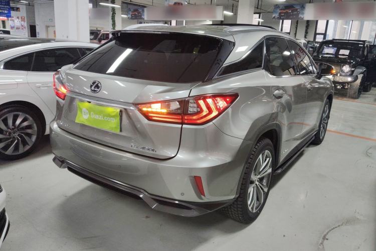 Used Lexus RX 2016 450h Four-Wheel Drive Luxury Edition Rear Right 45 Deg