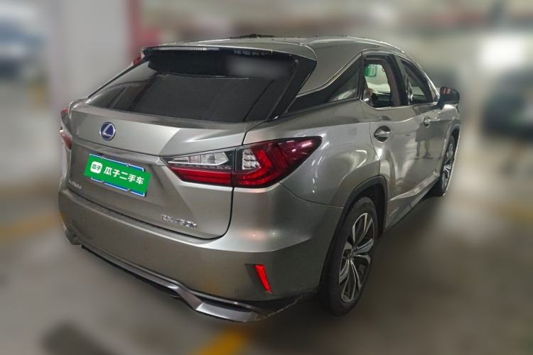 Used Lexus RX 2016 450h Four-Wheel Drive Luxury Edition Rear Right 45 Deg
