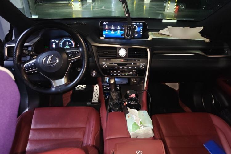 Used Lexus RX 2016 300 4x4 F SPORT Version China VI Standard Center Console
