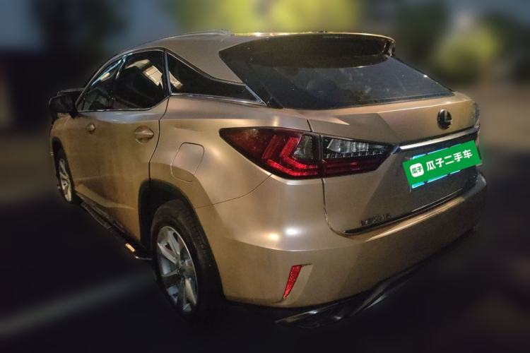 Used Lexus RX 2016 300 Two-Wheel Drive Elite Version China V Standard Rear Left 45 Deg