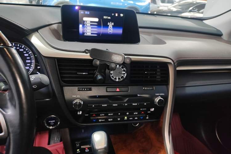 Used Lexus RX 2016 450h Four-Wheel Drive Luxury Edition Audio And AC Panel