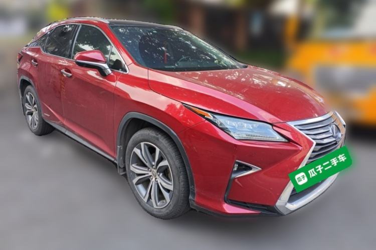 Used Lexus RX 2016 450h Four-Wheel Drive Luxury Edition Front Right 45 Deg