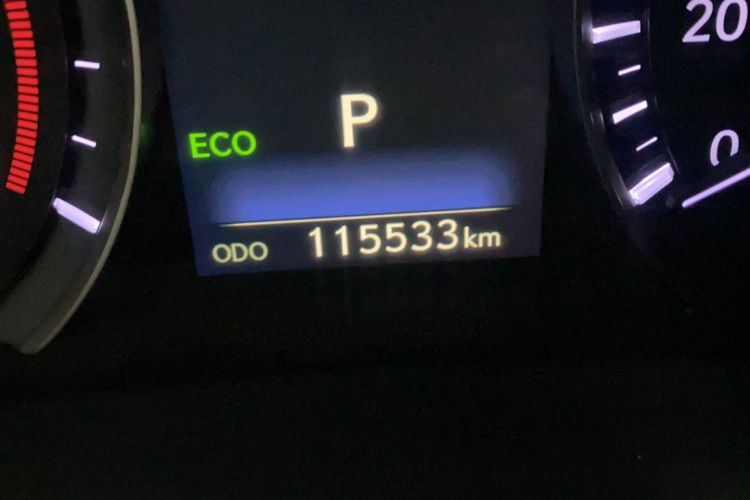 Used Lexus RX 2016 300 4x4 Elegant Edition China V-standard Odometer Close Up