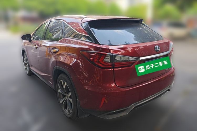 Used Lexus RX 2016 450h Four-Wheel Drive Luxury Edition Rear Left 45 Deg
