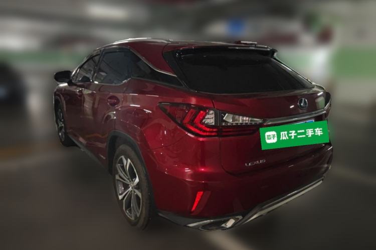 Used Lexus RX 2016 450h Four-Wheel Drive Luxury Edition Rear Left 45 Deg