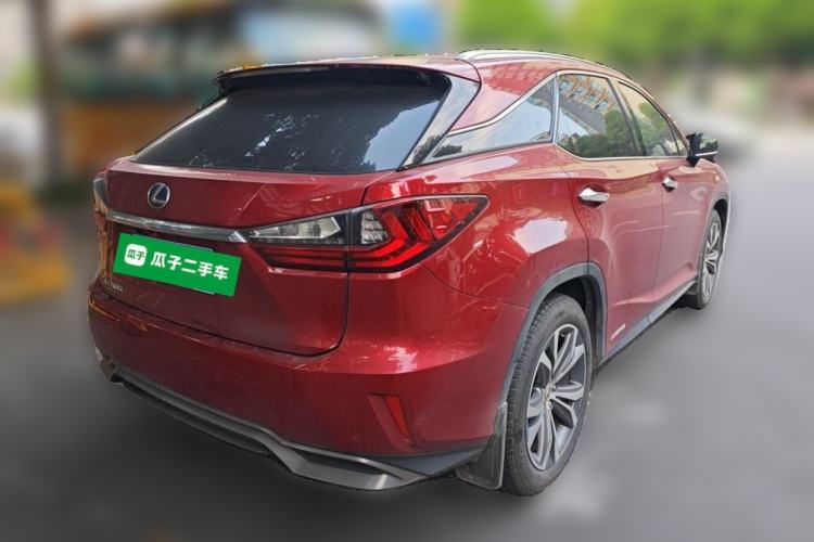 Used Lexus RX 2016 450h Four-Wheel Drive Luxury Edition Rear Right 45 Deg