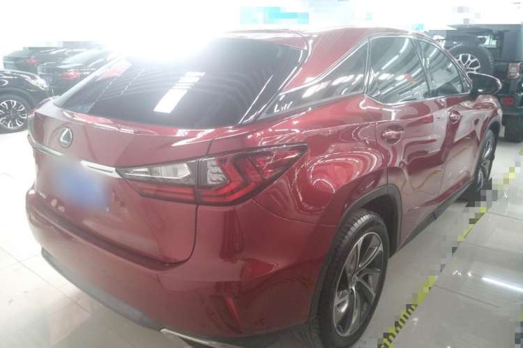 Used Lexus RX 2016 300 4x4 Elegant Edition China V-standard Rear Right 45 Deg