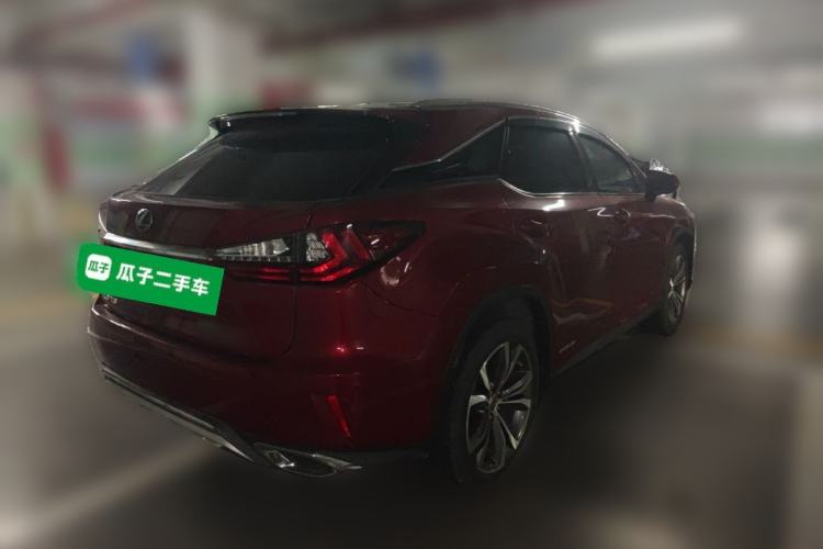 Used Lexus RX 2016 450h Four-Wheel Drive Luxury Edition Rear Right 45 Deg