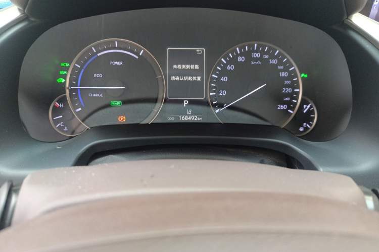 Used Lexus RX 2016 450h Four-Wheel Drive Luxury Edition Odometer Close Up