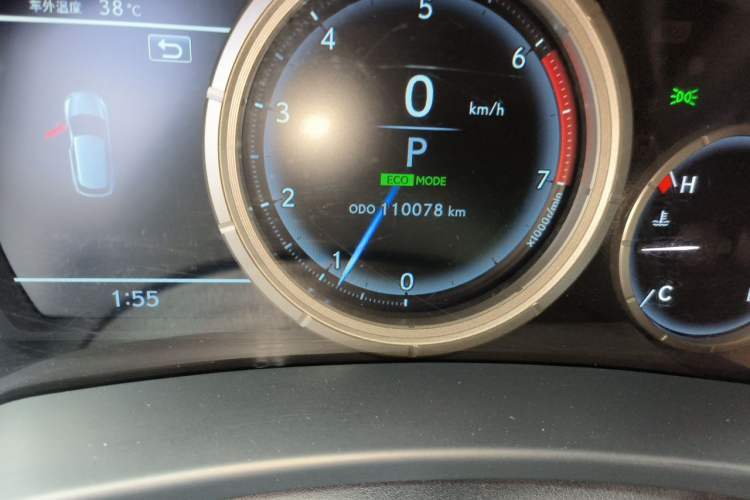 Used Lexus RX 2016 300 4x4 F SPORT Version China VI Standard Odometer Close Up