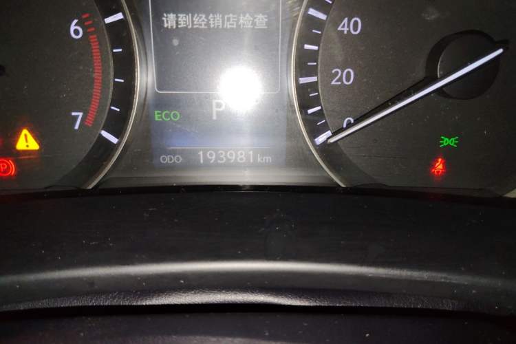 Used Lexus RX 2016 300 4x4 Elegant Edition China V-standard Odometer Close Up