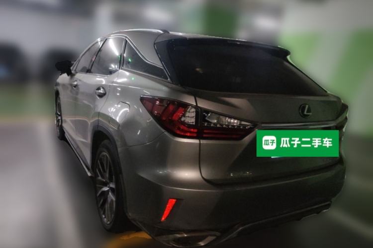 Used Lexus RX 2016 300 4x4 F SPORT Version China V Standard Rear Left 45 Deg