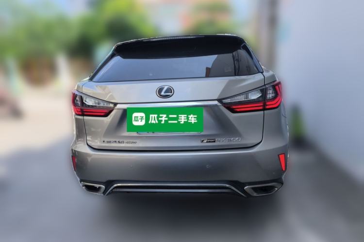 Used Lexus RX 2016 300 4x4 F SPORT Version China VI Standard Rear