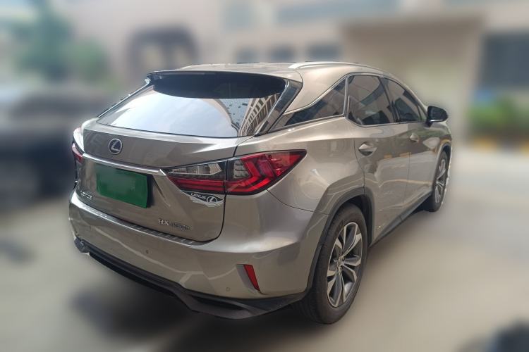Used Lexus RX 2016 450h Four-Wheel Drive Luxury Edition Rear Right 45 Deg