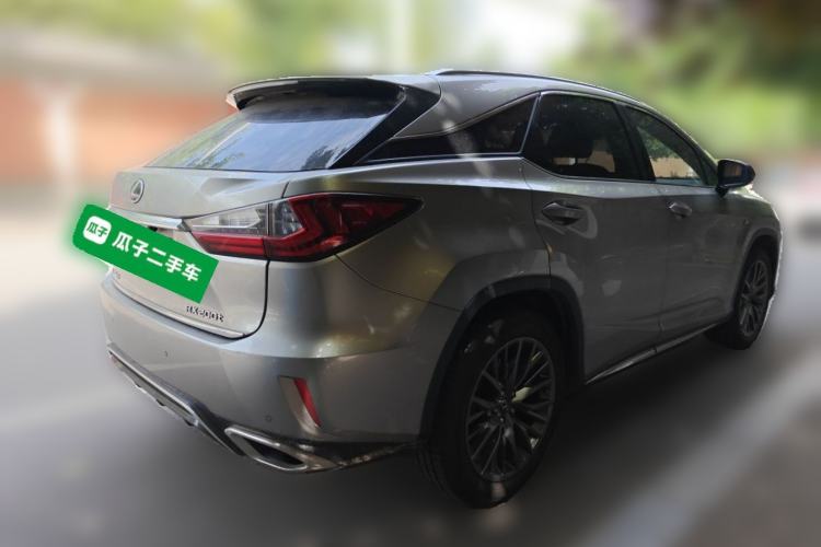 Used Lexus RX 2016 300 4x4 F SPORT Version China V Standard Rear Right 45 Deg