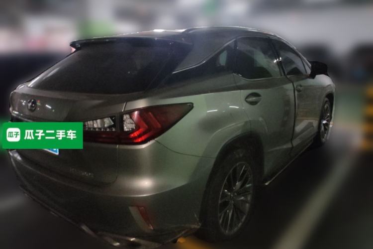 Used Lexus RX 2016 300 4x4 F SPORT Version China V Standard Rear Right 45 Deg
