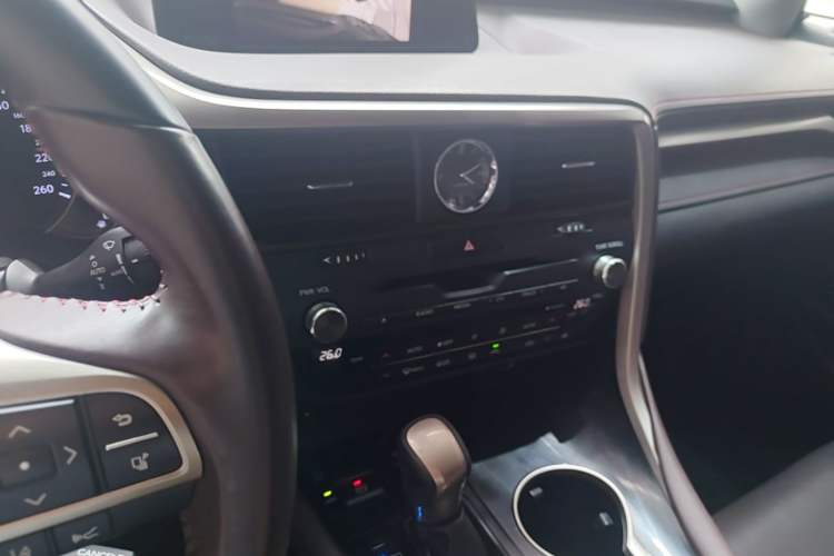 Used Lexus RX 2016 450h Four-Wheel Drive Elegant Edition Audio And AC Panel
