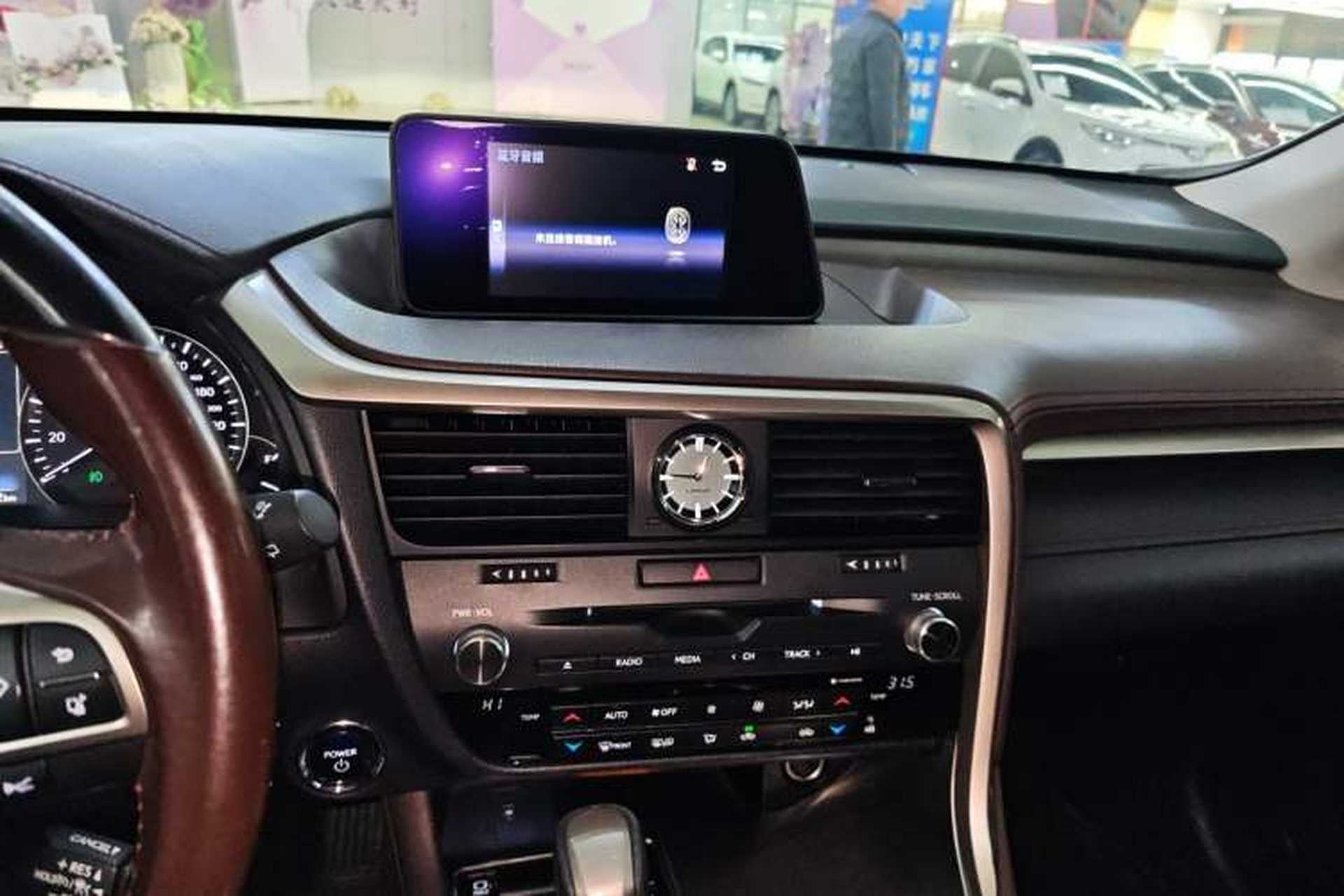 Used Lexus RX 2016 450h Four-Wheel Drive Elegant Edition Audio And AC Panel