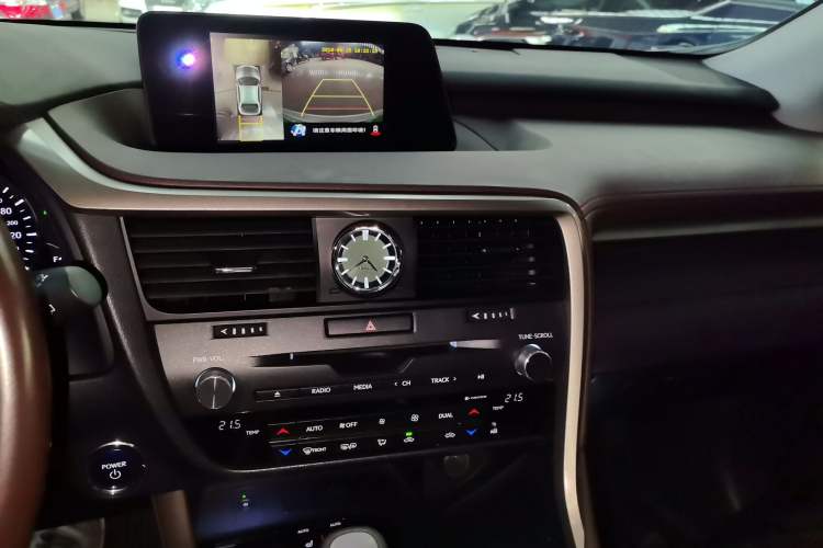 Used Lexus RX 2016 450h Four-Wheel Drive Elegant Edition Audio And AC Panel