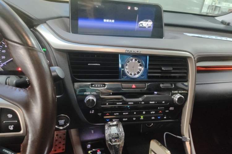 Used Lexus RX 2016 300 4x4 Elegant Edition China V-standard Audio And AC Panel