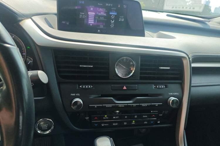 Used Lexus RX 2016 300 Two-Wheel Drive Elite Version China V Standard Audio And AC Panel
