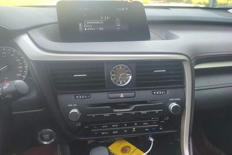 Used Lexus RX 2016 300 4x4 Elegant Edition China V-standard Audio And AC Panel