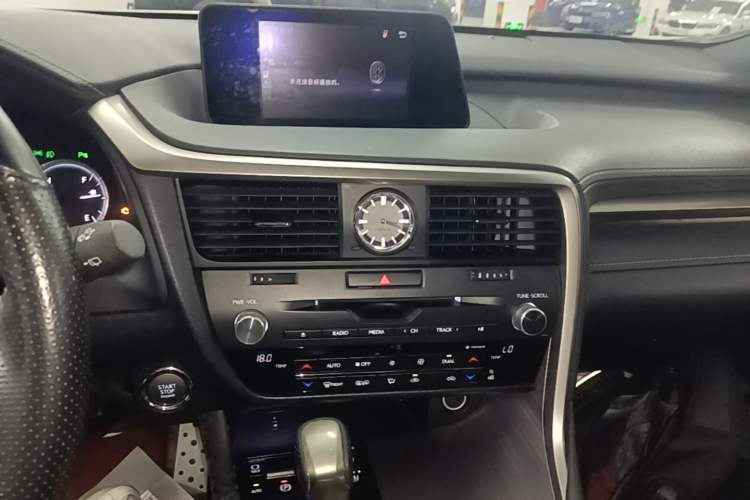 Used Lexus RX 2016 300 4x4 F SPORT Version China V Standard Audio And AC Panel